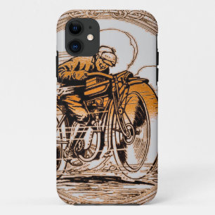 Vintage Motorcycle Traveller iPhone 11 Case