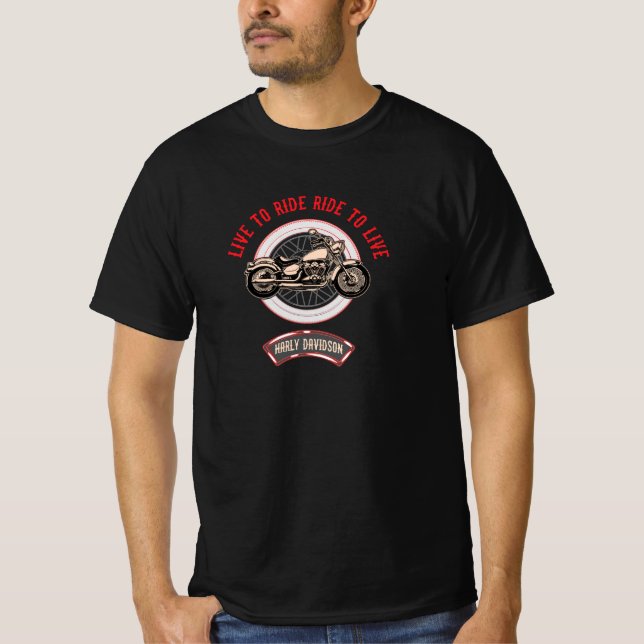 Vintage Motorcycle tshirt (Front)