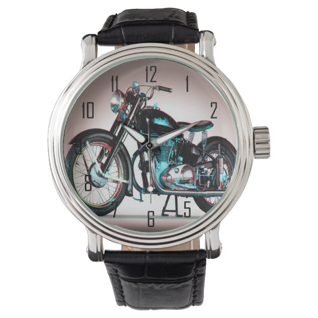 ViNTAGE MoTORCyCLE Watch (Front)