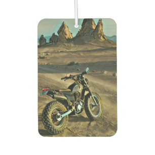 vintage motorcyclist birthday gift car air freshener