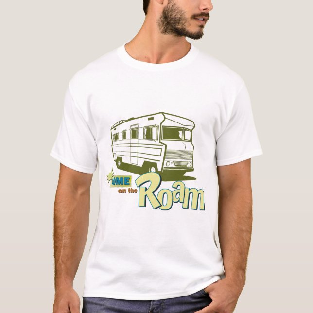 Vintage Motorhome camping T-Shirt (Front)