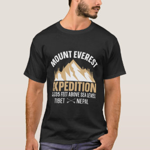 Vintage Mount Everest T Shirts Skiing Vacation Tri