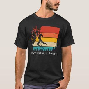 Vintage Mount Kinabalu Borneo Rock Climbing Boulde T-Shirt