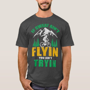 Vintage Mountain Bike Biker Cyclist Bicycle Rider T-Shirt