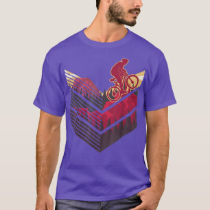 Vintage Mountain Bike MTB Downhill Cyclist Park Tr T-Shirt