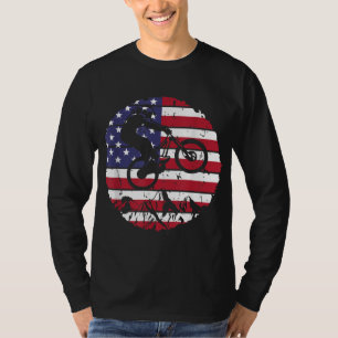 Vintage Mountain Bike USA MTB Downhill Biking Gift T-Shirt