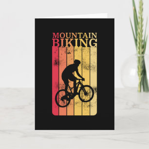 Vintage Mountain Biking MTB Cycling Gift Card