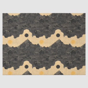 Vintage Mountain Clouds Landscape (4) Tissue Paper