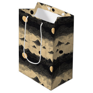 Vintage Mountain Clouds Landscape (9) Medium Gift Bag