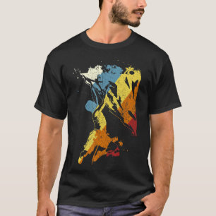 Vintage mountaineer climbing climber bouldering T-Shirt