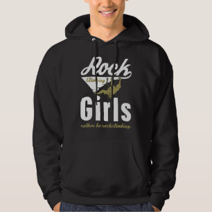 Vintage Mountaineering With Girls Rather Be Rock C Hoodie