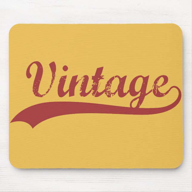 Vintage Mouse Pad (Front)