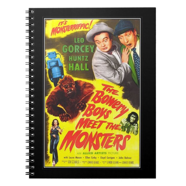 Vintage movie horror - notebook (Front)