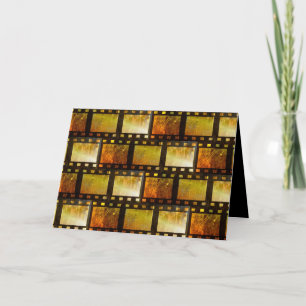 Vintage Movie reel film funny romantic card