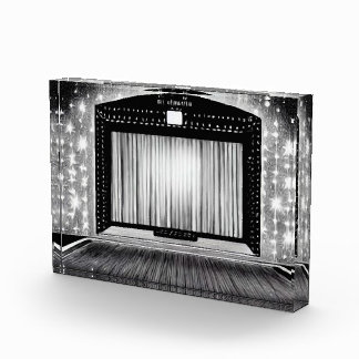 Vintage Movie Theatre Photo Block
