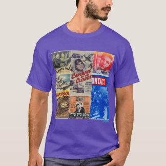 Vintage Movies Picture Montage 3 vintage T-Shirt