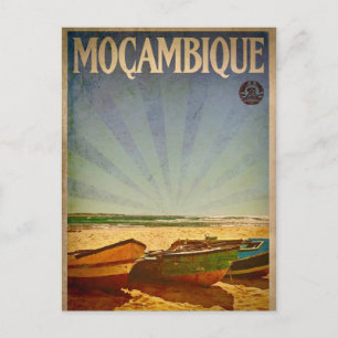 Vintage Mozambique Travel Postcard