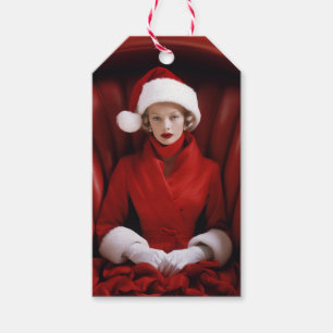 Vintage Mrs Claus Gift Tags