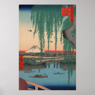 Vintage Mt Fuji Poster