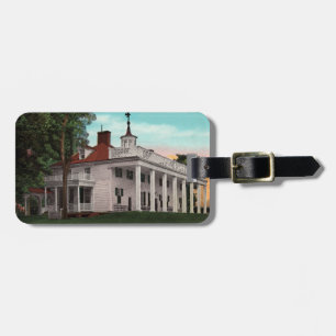 Vintage Mt. Vernon Luggage Tag