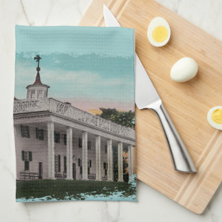 Vintage Mt. Vernon Tea Towel