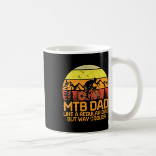 Vintage Mtb Mountain Bike Dad Cycling Biking Downh Coffee Mug