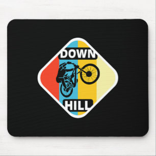 Vintage Mtb Outdoor Bicycle Downhill Mountain Biki Mouse Pad