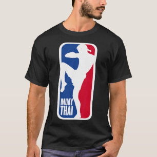 Vintage Muay Thai Fighter Mma Street Fight Kickbox T-Shirt