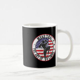Vintage Muay Thai Karate Boxing Mixed Martial Arts Coffee Mug