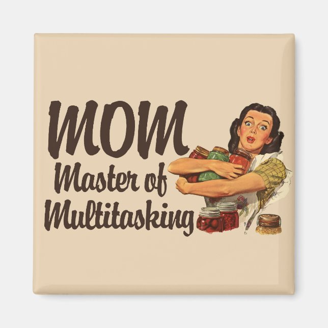 Vintage Mum Magnet (Front)