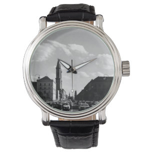 Vintage Munich ludwigstraße University church Watch