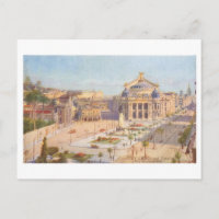 Vintage Municipal Theatre, Rio de Janeiro, Brazil