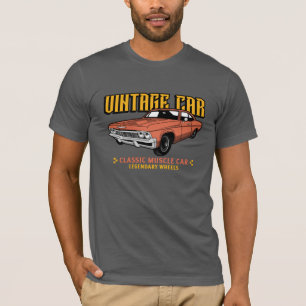Vintage Muscle Car Lovers T-Shirt