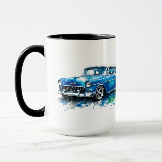 Vintage Muscle Car Mug (Left)
