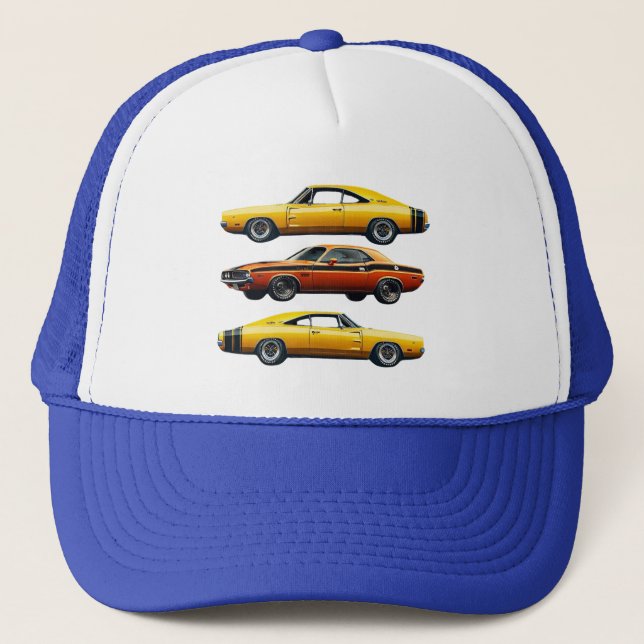 Vintage Muscle Legends Trucker Hat (Front)