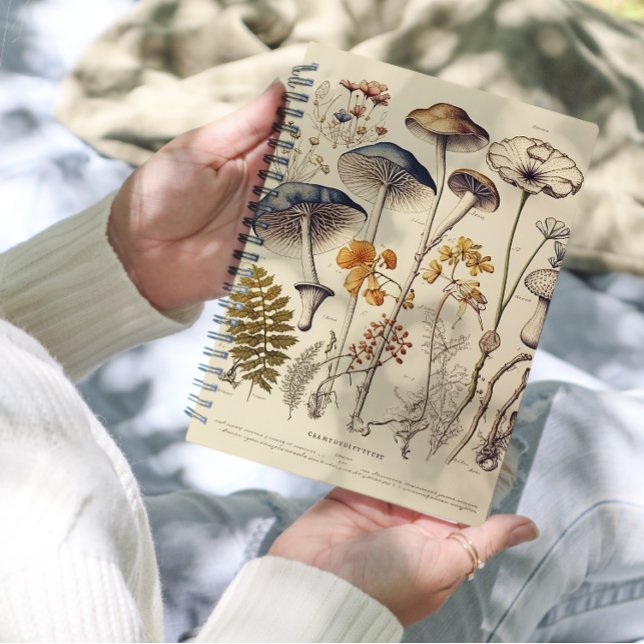 Vintage Mushroom Naturalist Planner (Creator Uploaded)