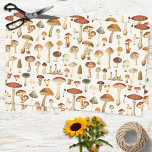 Vintage Mushroom Pattern Tissue Paper<br><div class="desc">Wrap your gifts in the charm of nature! Vintage Mushroom Pattern Tissue Paper - Perfect for fall celebrations.</div>