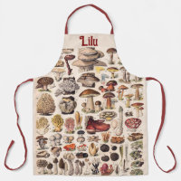 Vintage Mushrooms By Adolphe Millot Personalised
