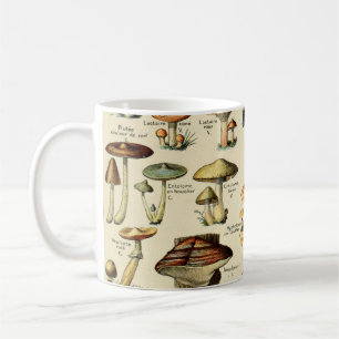 Vintage Mushrooms & Fungi #2 Coffee Mug