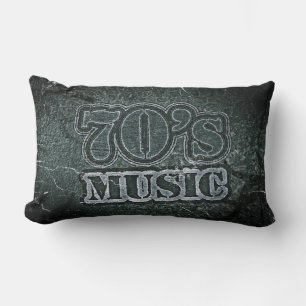 Vintage Music 70's Lumbar Cushion