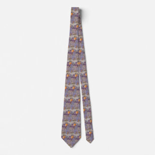 Vintage Music, Angel Playing a Violin in a Forest Tie