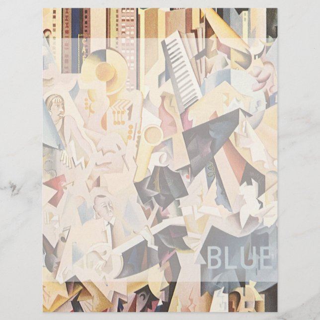 Vintage Music, Art Deco Jazz, Rhapsody in Blue (Front)