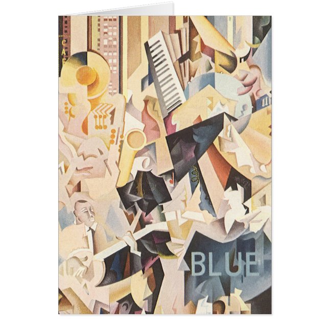 Vintage Music, Art Deco Jazz, Rhapsody in Blue (Front)