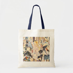 Vintage Music, Art Deco Jazz, Rhapsody in Blue Tote Bag