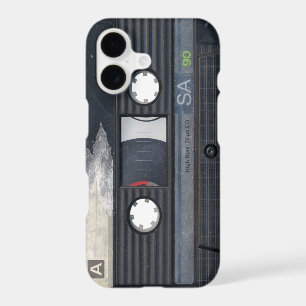 Vintage Music Cassette Tape Look