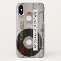 Vintage Music Cassette Tape Look