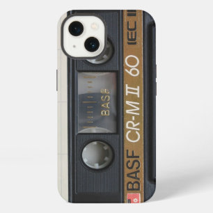 Vintage Music Cassette Tape Look iPhone 13 Case