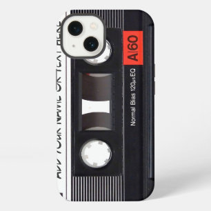 Vintage Music Cassette Tape Look iPhone 13 Case