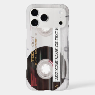 Vintage Music Cassette Tape Look Pattern