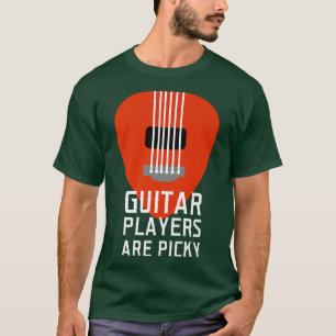 Vintage Music Guitar Players Are Picky String Inst T-Shirt